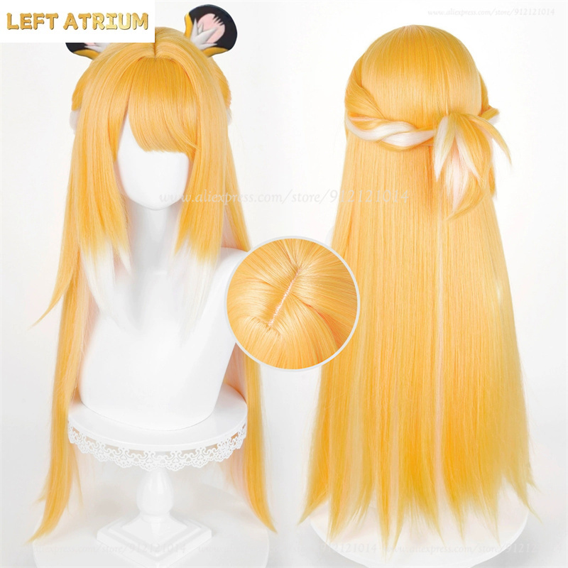 Anime Cosplay Orange Hair - ZZZ Ju Fufu Cosplay Perücke Orange