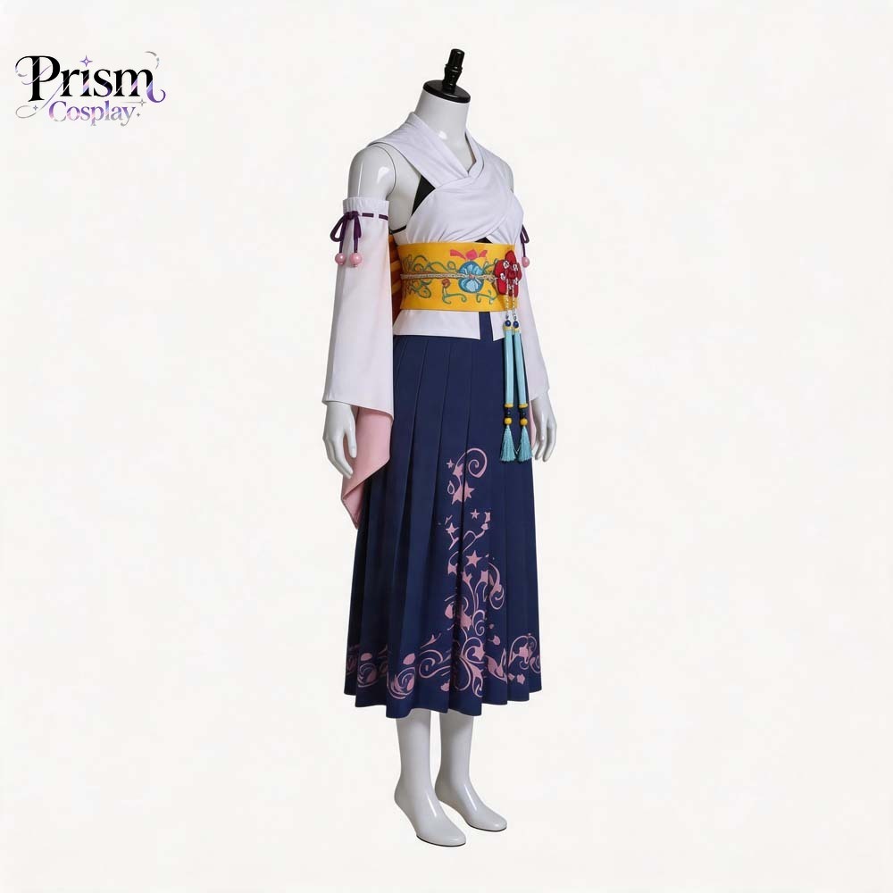 Anime Cosplay Japanese - Final Fantasy Ten Yuna Summoned Cosplay-Kostüm,