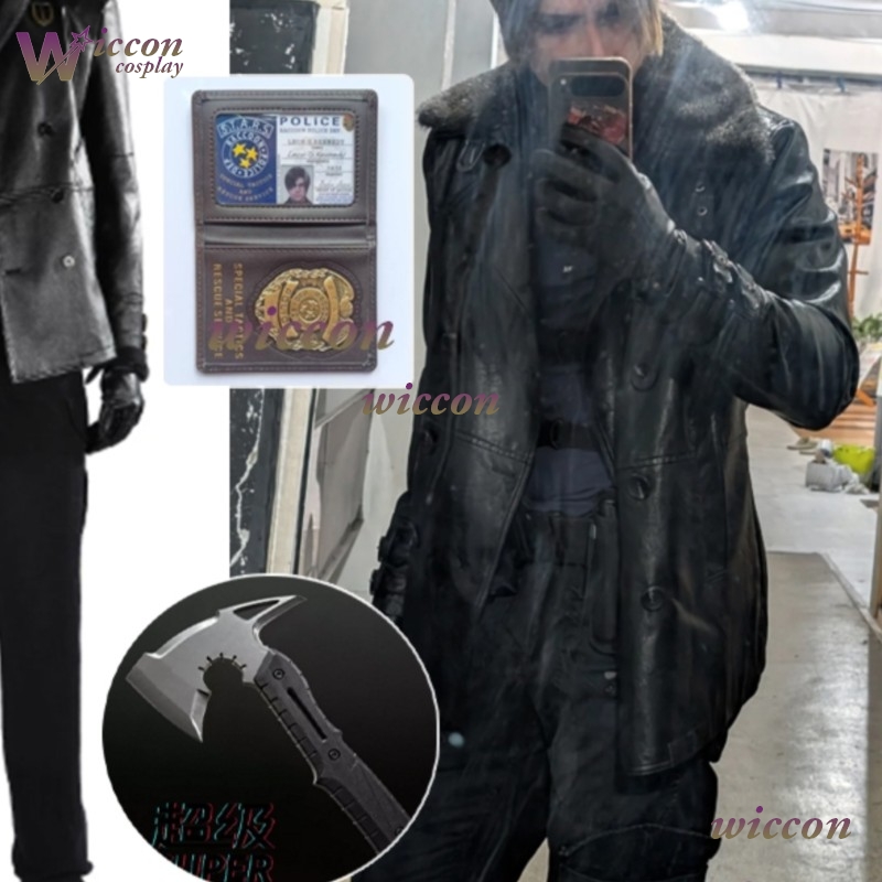 Anime Cosplay Japanese - Cosplay Requiem Resident Evil Leon·S·Kennedy Cosplay