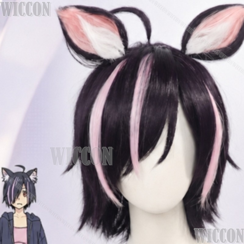 Cosplay Anime Pink Hair - Chainsmoker Katzen-Cosplay Hameko Easygoing Anal Angel