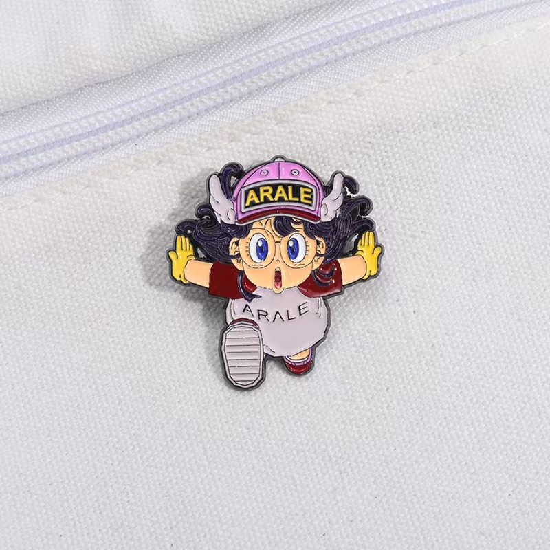 Anime Cosplay Little Girl - Cartoon Dr. Slump Arale Abzeichen Brosche