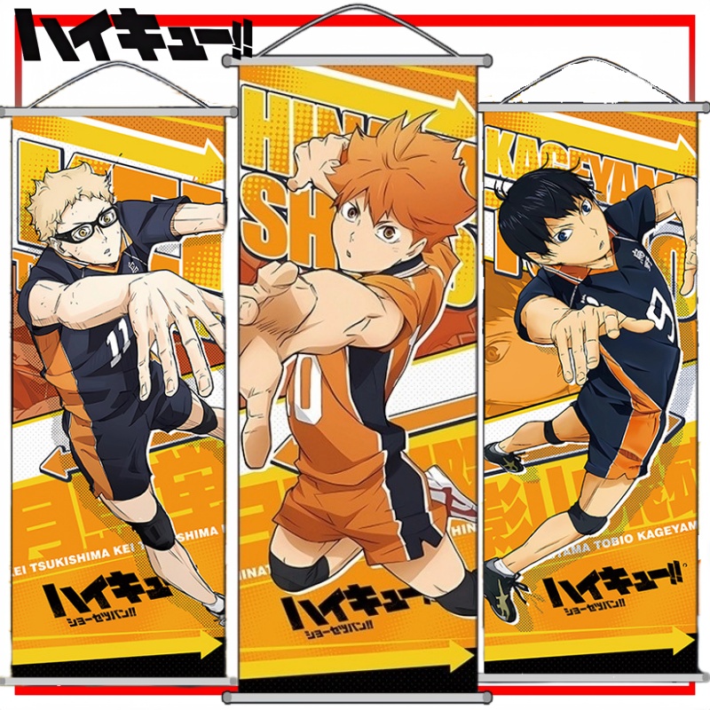 Anime Cosplay Wallpaper - Haikyuu!! Wandrolle Cartoon Tobio Kageyama Poster