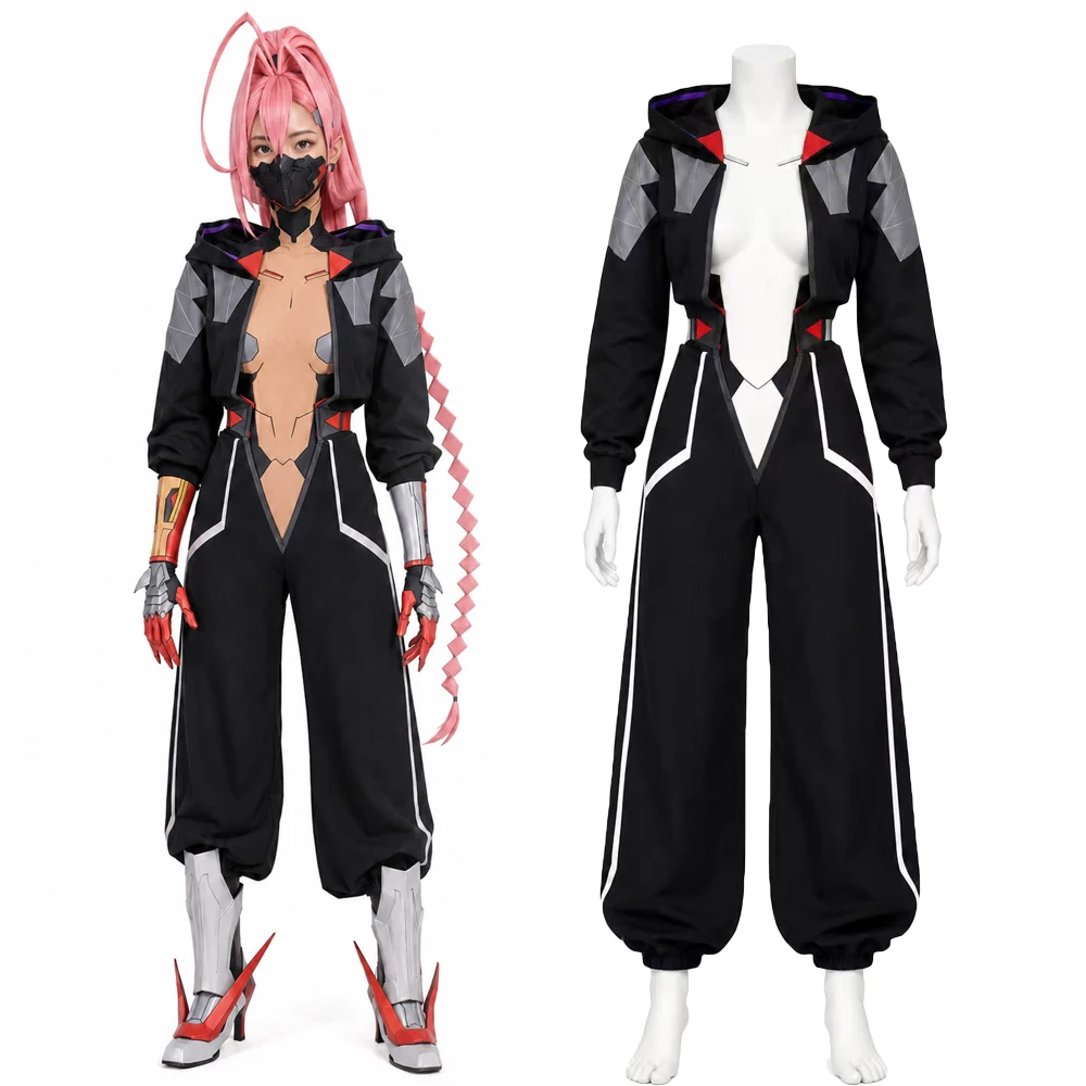Anime Yang Cosplay - Cyberpunk Edgerunners Talia Yang Komplettes Cosplay-Kostüm