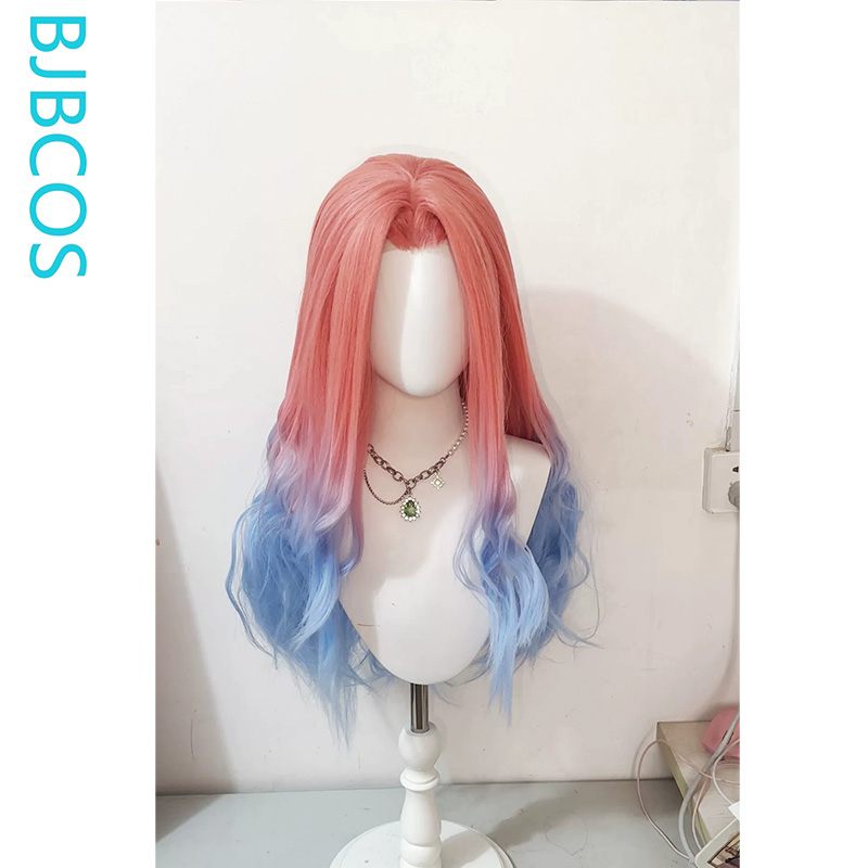 Cosplay Anime Pink Hair - Gestylte Perücke ‌ Mizi Cosplay Perücke