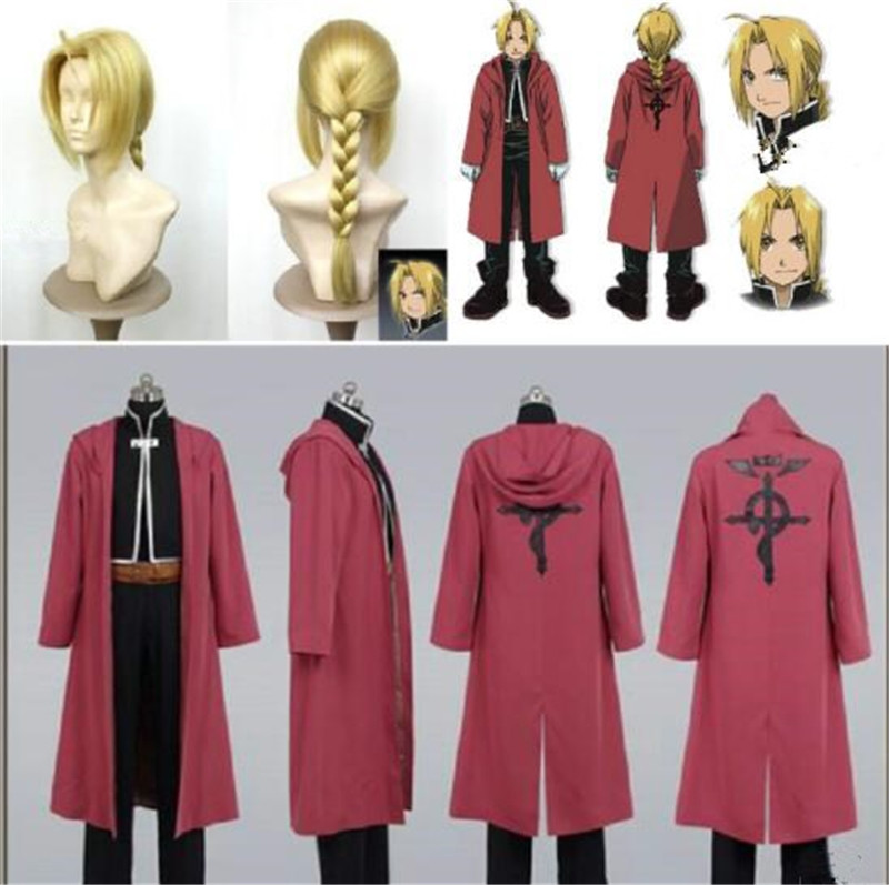Fullmetal Alchemist Coat - Fullmetal Alchemist Edward Elric Cosplay Kostüme