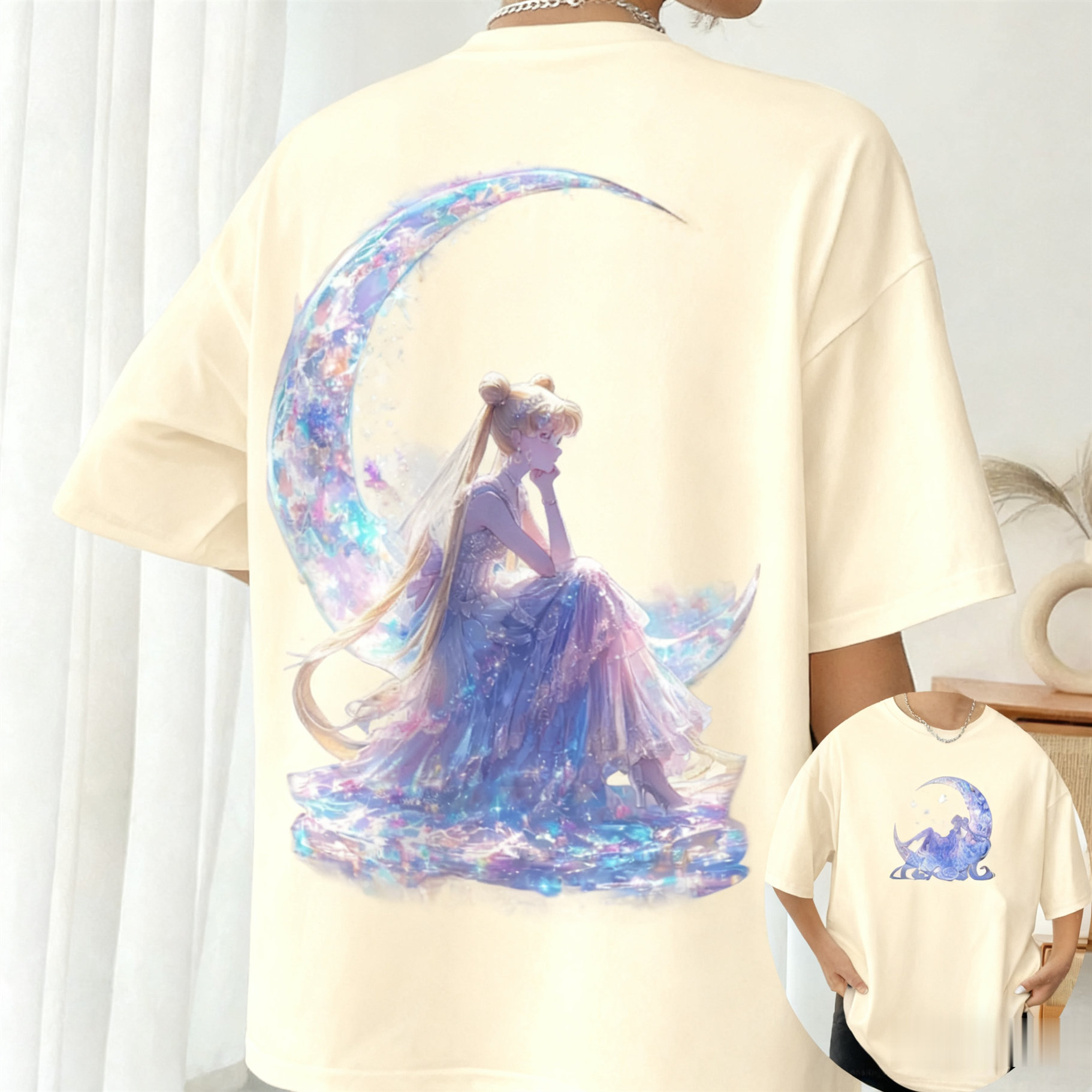 Anime Cosplay Girlfriend - 2026 Sailor Moon Anime Bedrucktes Damen