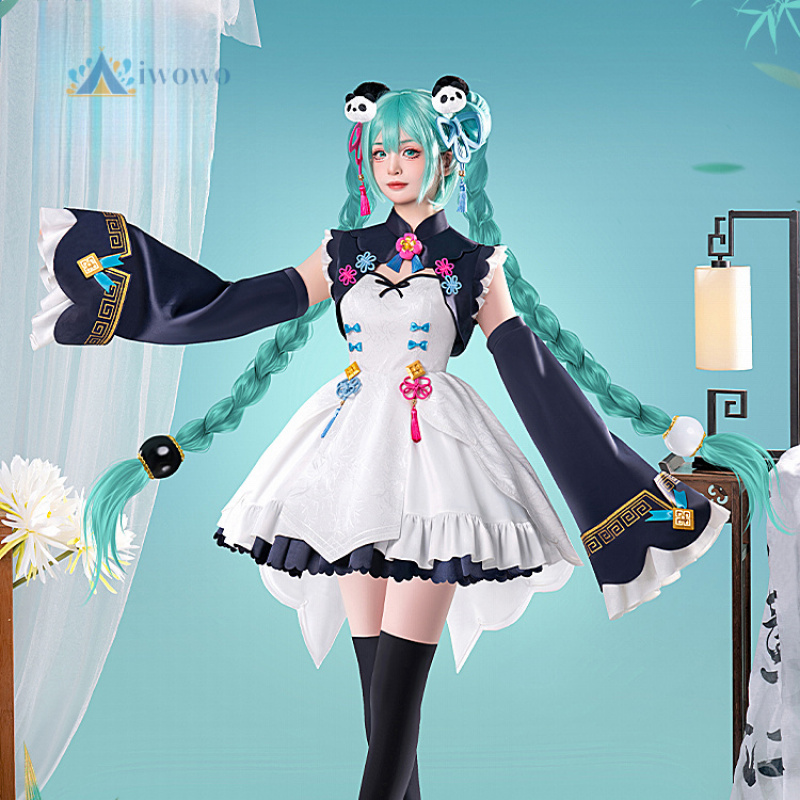 Anime Cosplay Women - Anime Projekt Sekai Cosplay Miku Kostüm