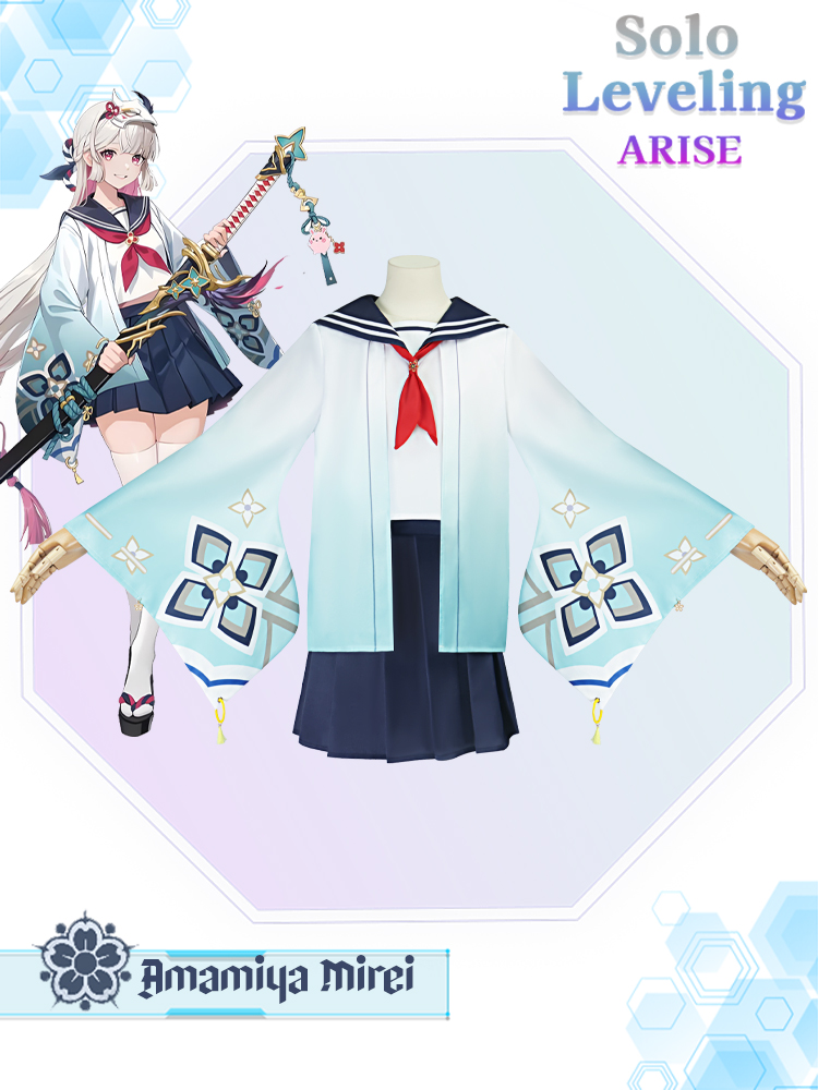 Cosplay Anime Solo - Amamiya Mirei Cosplay Kostüm Solo Leveling
