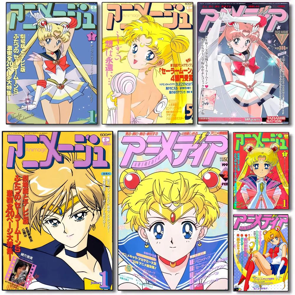 Anime Cosplay Wallpaper - Anime S-Sailor Moon Poster Wandkunst Gedruckter