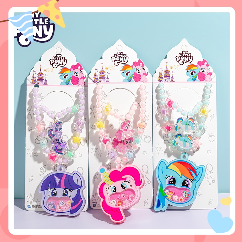 Anime Cosplay Little Girl - My Little Pony Kinder Halskette Set