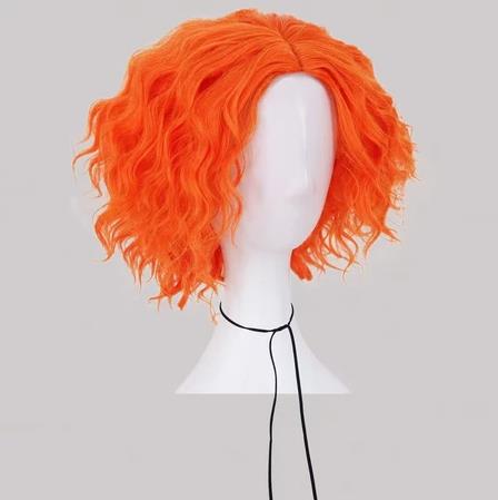 Mad Hatter Cosplay Perücken Ku – Anime Cosplay Orange Hair Bewertung und Preis