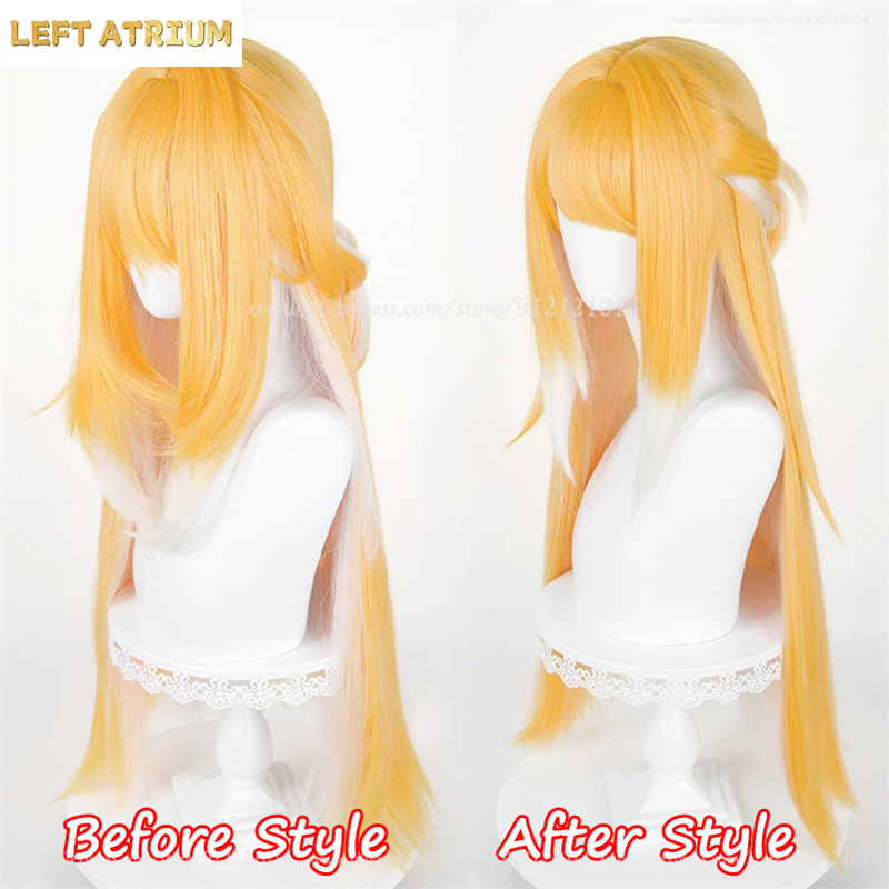 ZZZ Ju Fufu Cosplay Perücke Or – Anime Cosplay Orange Hair Bewertung und Preis