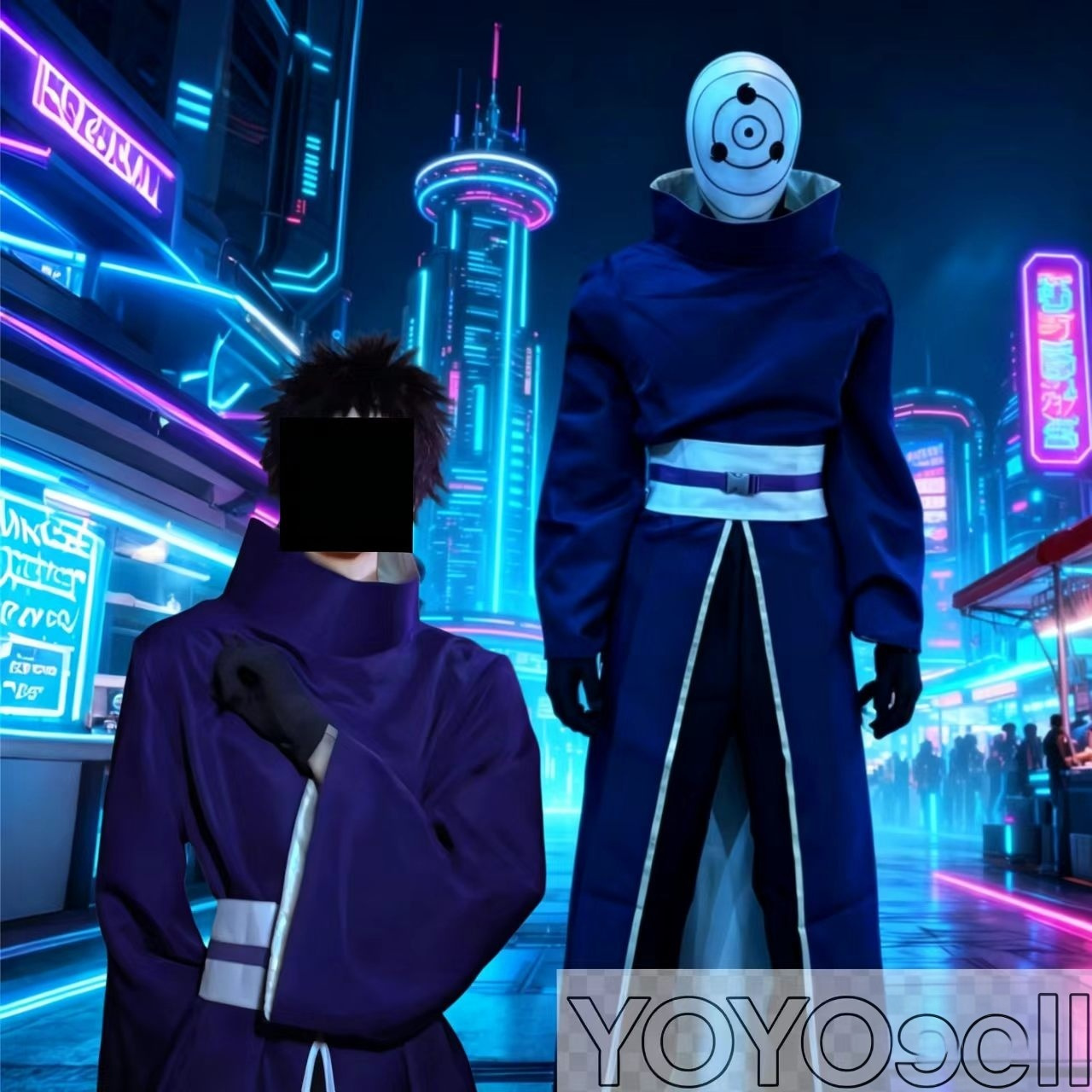 Obito Uchiha Cosplay Kostüm An – Anime Cosplay Ninja Bewertung und Preis