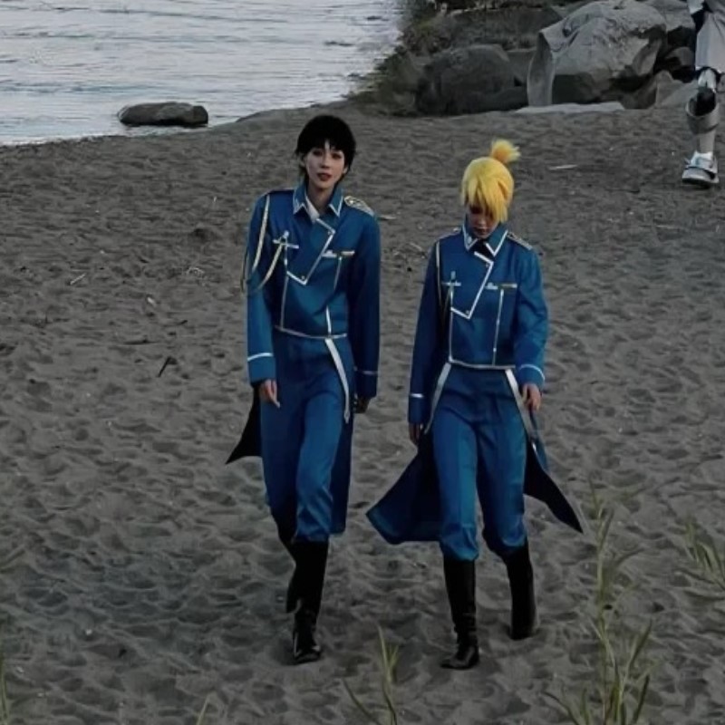 Roy Mustang Cosplay Anime Full – Fullmetal Alchemist Coat Bewertung und Preis