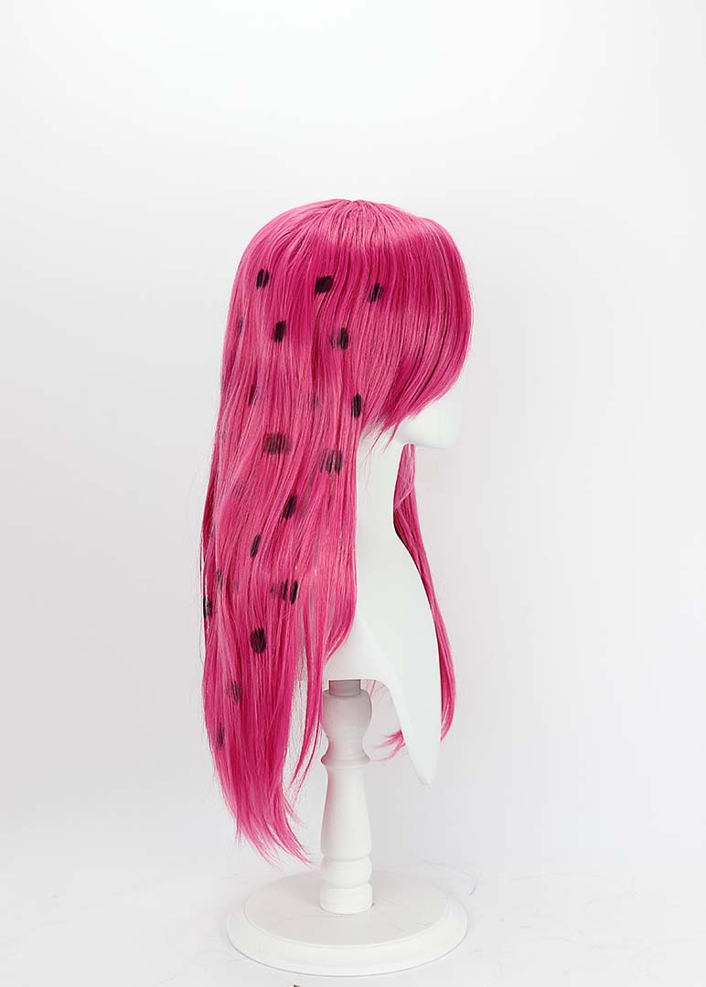 Anime JoJo Diavolo Cosplay Per – Cosplay Anime Pink Hair Bewertung und Preis