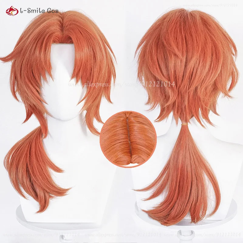 xiaoxiao Anime Hanako-kun Aoi  – Anime Cosplay Orange Hair Bewertung und Preis