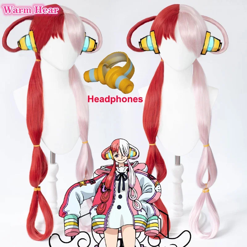 2026 Anime UTA Rot-Rosa Hitzeb – Cosplay Anime Pink Hair Bewertung und Preis