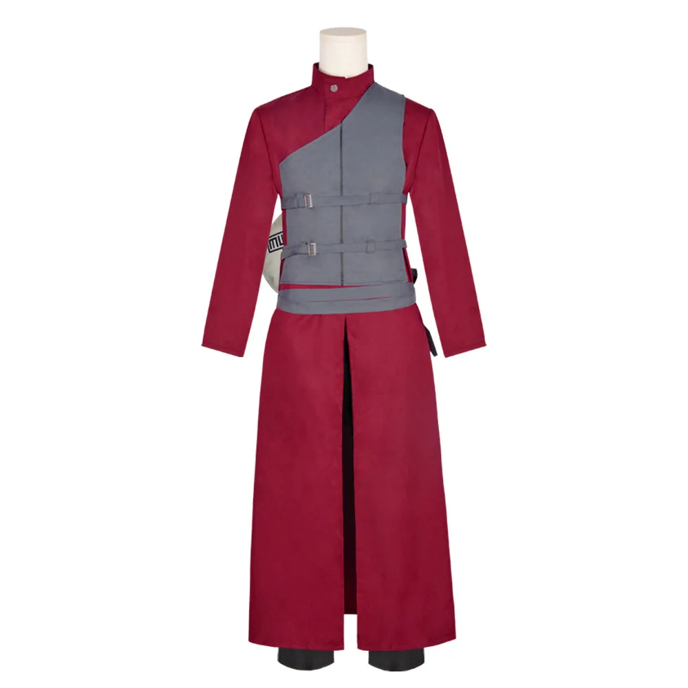 Anime Gaara Rollenspiel-Kostüm – Anime Cosplay Ninja Bewertung und Preis