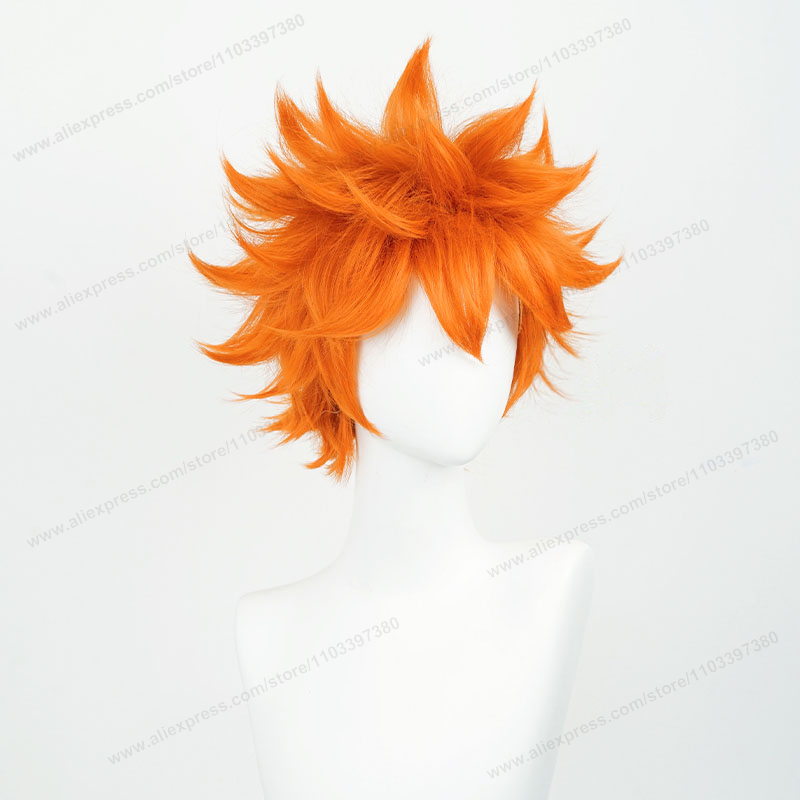 Hinata Shoyo Cosplay Perücke 2 – Anime Cosplay Orange Hair Bewertung und Preis