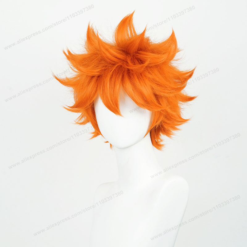 Hinata Shoyo Cosplay Perücke 2 – Anime Cosplay Orange Hair Bewertung und Preis