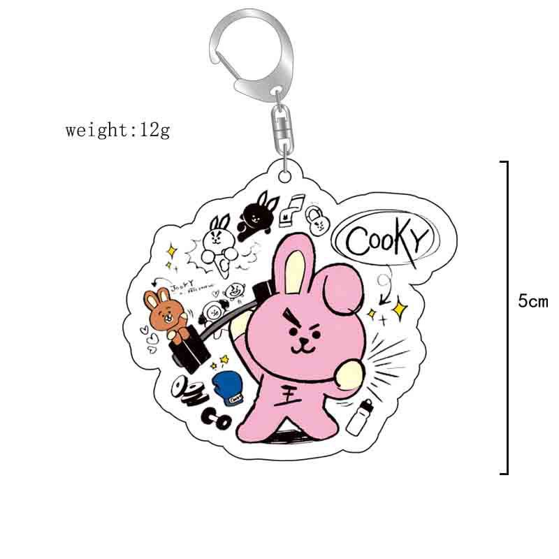 BT21 Anime Cartoon süßer Acryl – Anime Cosplay Girlfriend Bewertung und Preis