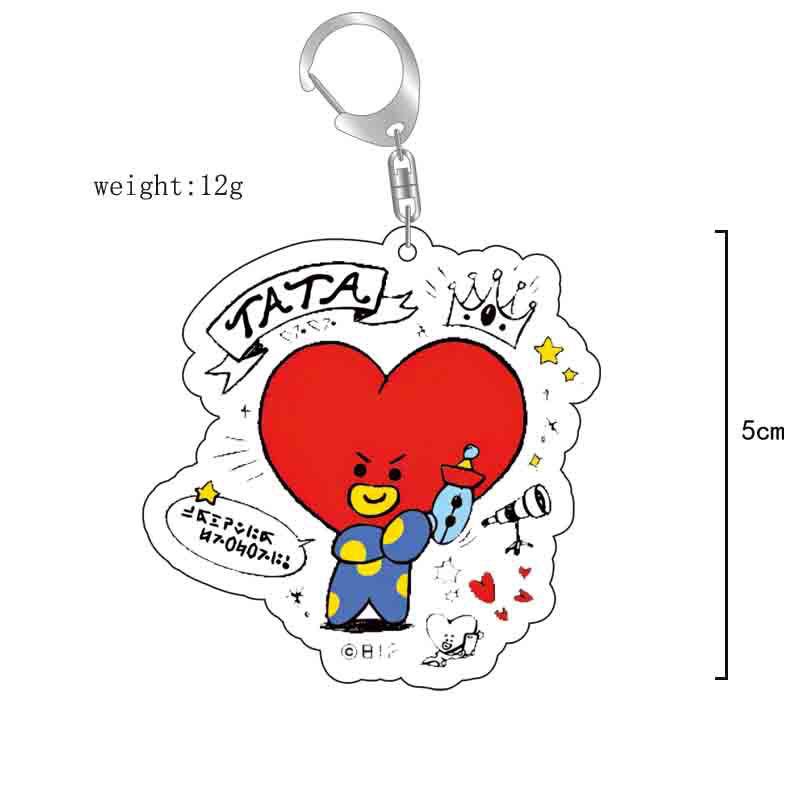 BT21 Anime Cartoon süßer Acryl – Anime Cosplay Girlfriend Bewertung und Preis