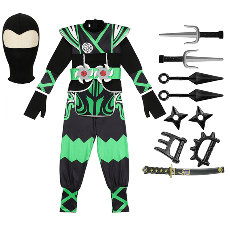 Japanisches Ninja-Kostüm-Set f – Anime Cosplay Ninja Bewertung und Preis
