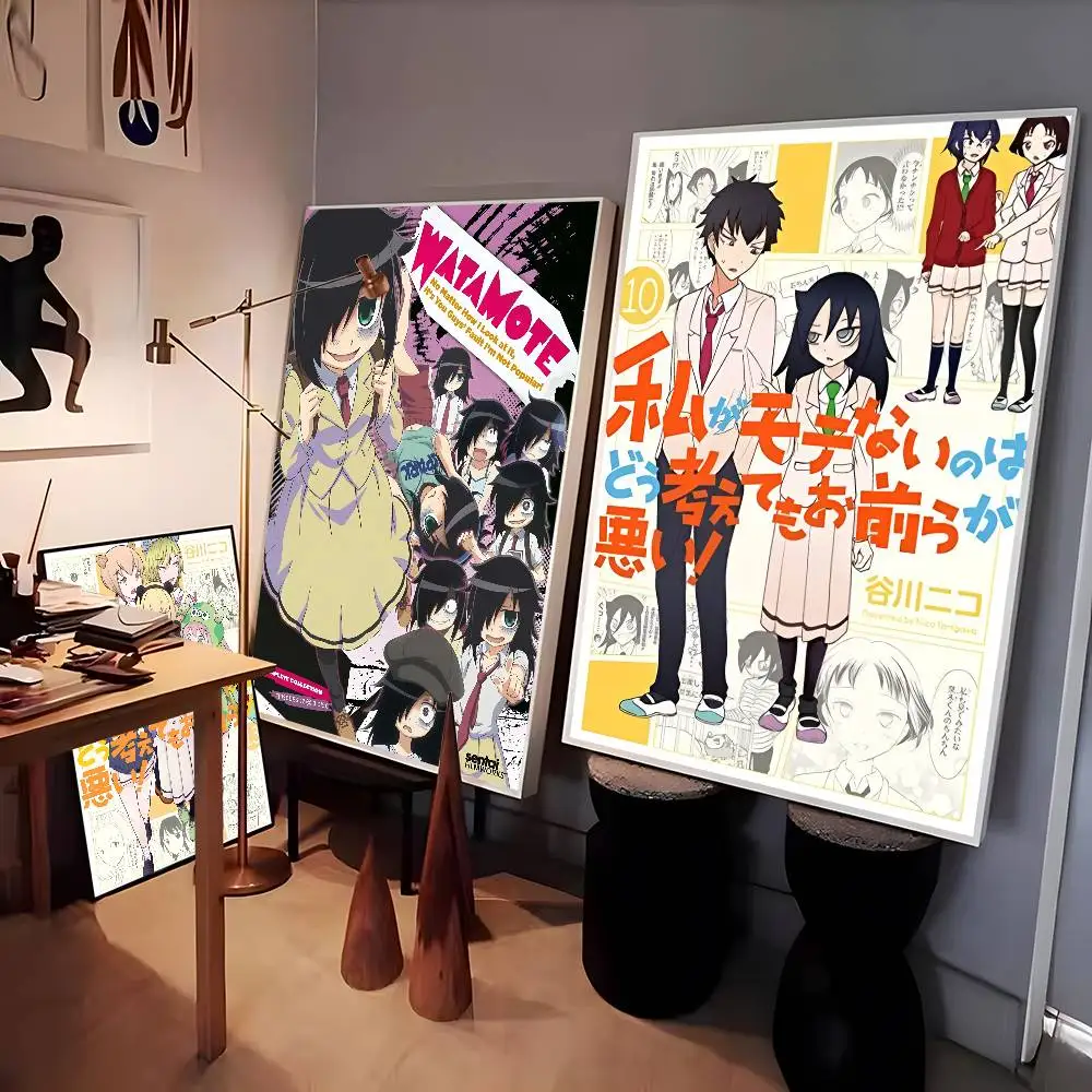 Anime W-Watamote Kuroki Tomoko – Anime Cosplay Wallpaper Bewertung und Preis