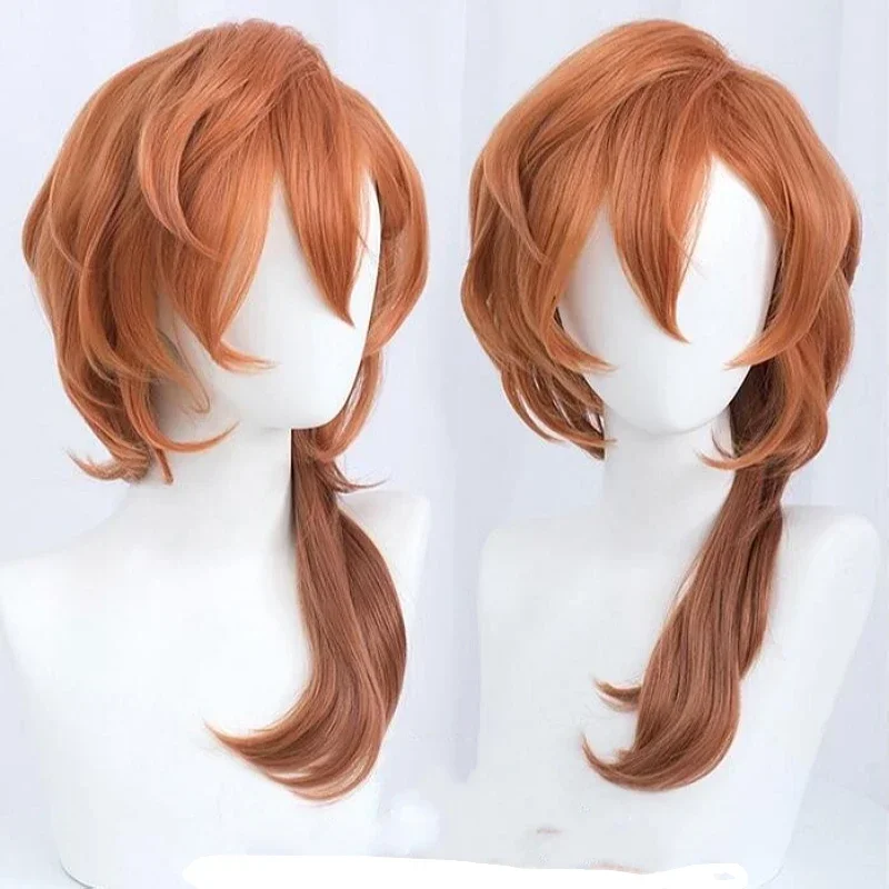 Orangebraune Cosplay-Perücke,  – Anime Cosplay Orange Hair Bewertung und Preis