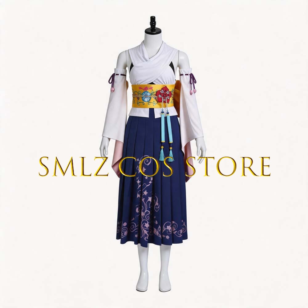 Smlz FFX Yuna Cosplay Anime FF – Anime Cosplay Women Bewertung und Preis