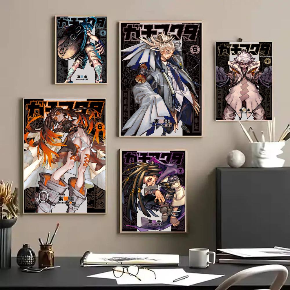 Anime G-GACHIAKUTA Poster Aufk – Anime Cosplay Wallpaper Bewertung und Preis