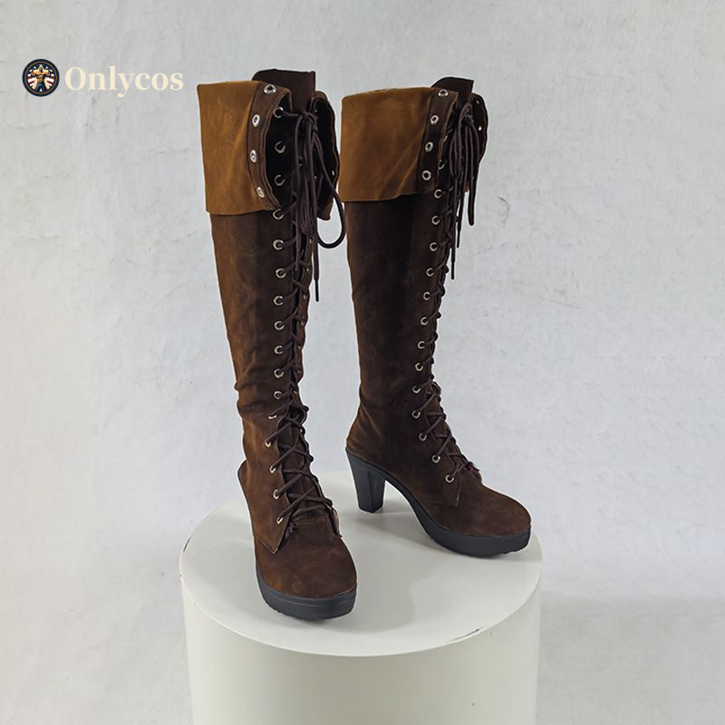 Devil Cry4 Lady Cosplay Rollen – Cosplay Anime Shoes Bewertung und Preis