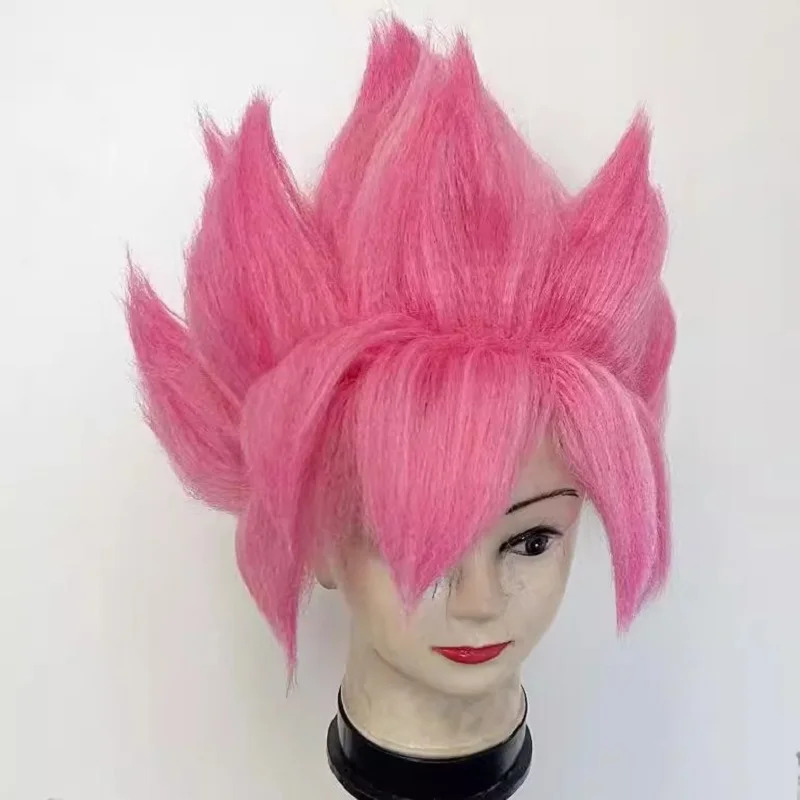 DY20JP Anime Goku Schwarz Cosp – Cosplay Anime Pink Hair Bewertung und Preis