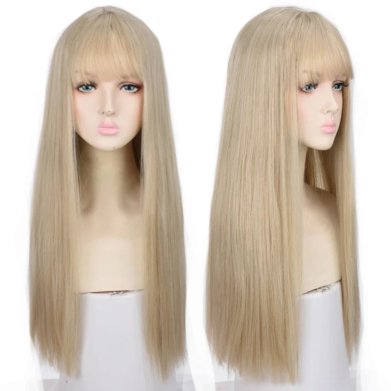 2026 Houyan synthetische lange – Cosplay Anime Pink Hair Bewertung und Preis