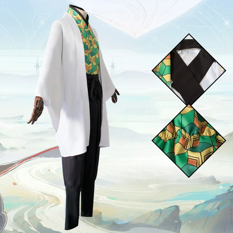 2026 Sabito Anime Cosplay Kost – Cosplay Anime Pink Hair Bewertung und Preis