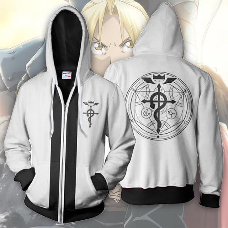 Anime Cosplay Sweatshirts Trai – Fullmetal Alchemist Coat Bewertung und Preis