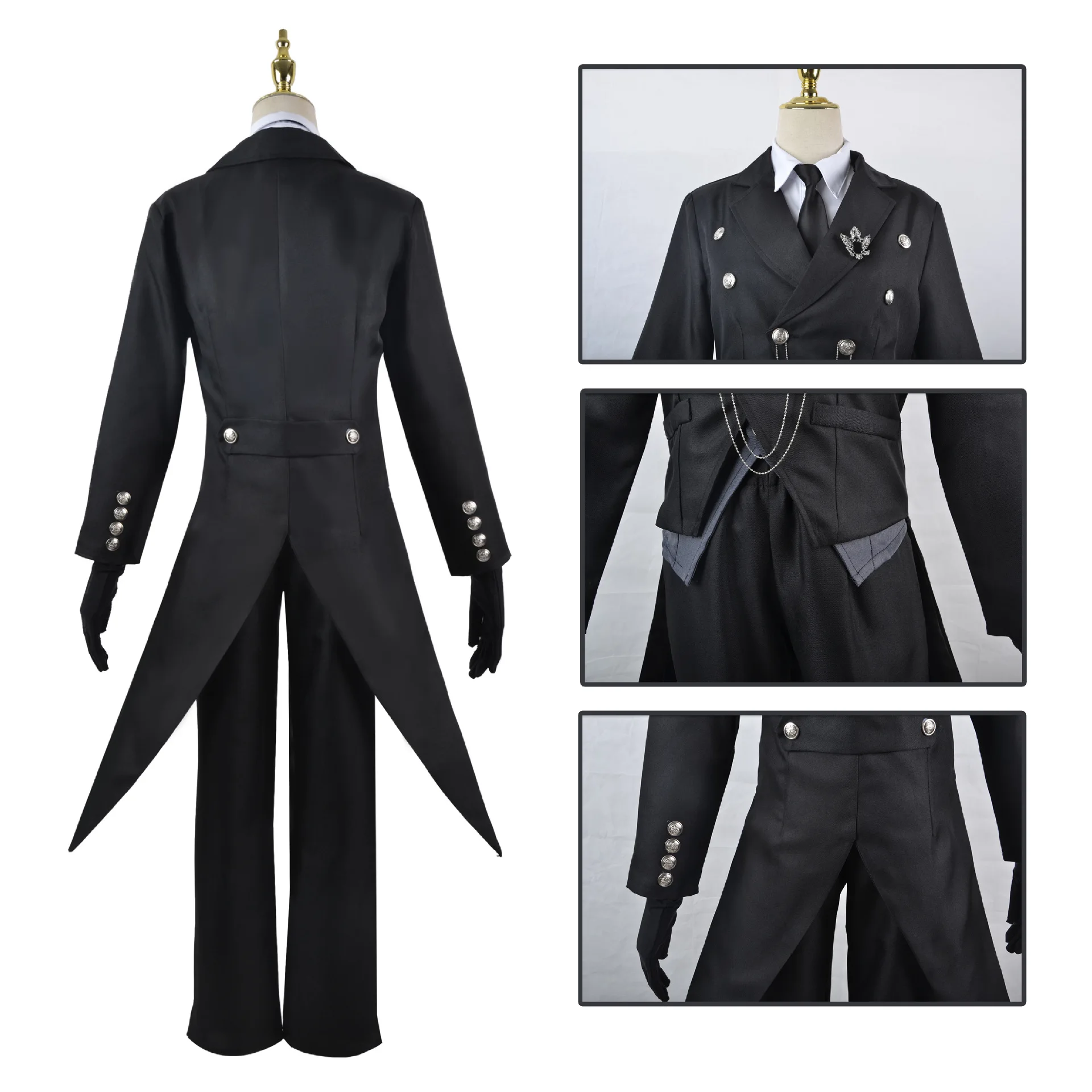 Anime Black Butler Cosplay Sch – Anime Cosplay Japanese Bewertung und Preis