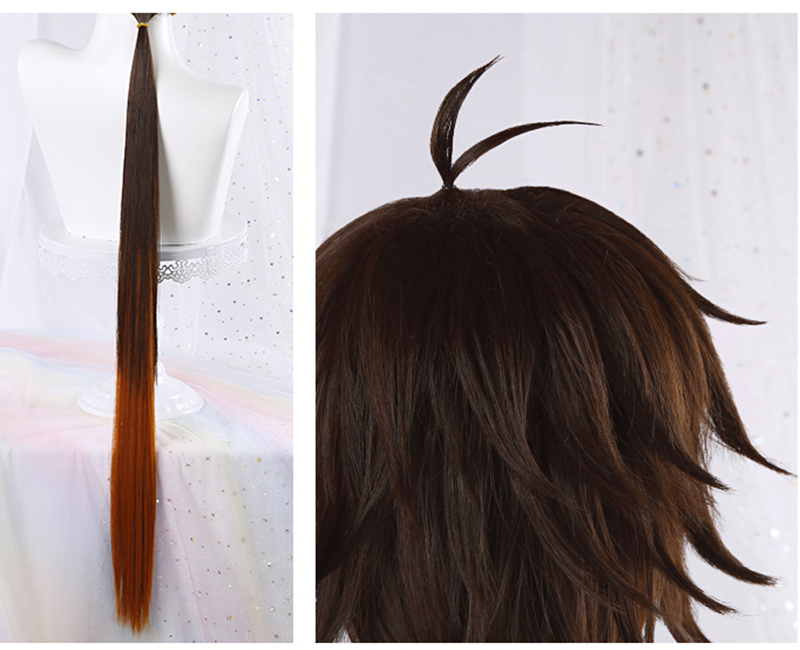 Hochwertige Spiel Genshin Impa – Anime Cosplay Orange Hair Bewertung und Preis