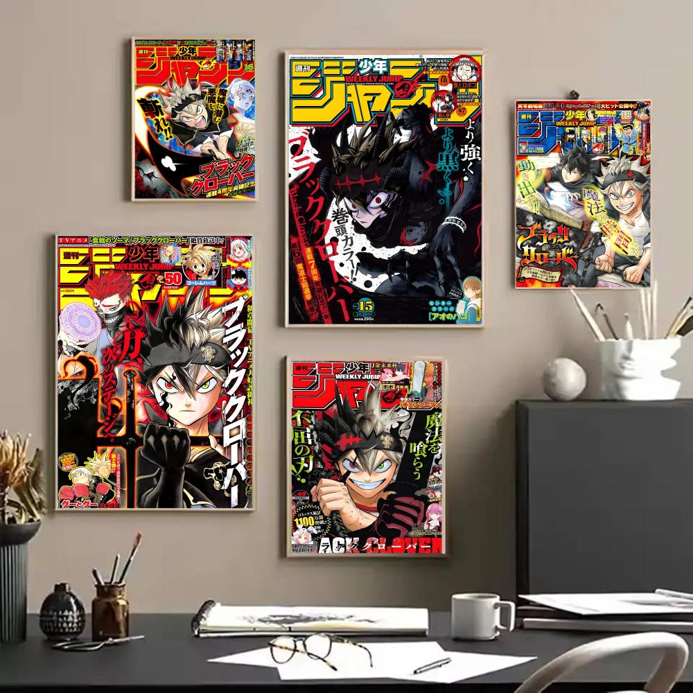 B-Black Clover Anime-Poster, A – Anime Cosplay Wallpaper Bewertung und Preis