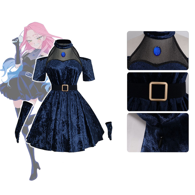 Mizi Cosplay Anime Alien Bühne – Cosplay Anime Pink Hair Bewertung und Preis