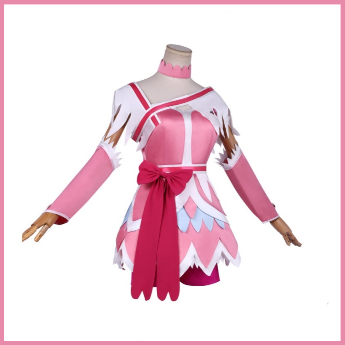 Anime Doki Doki! PreCure Cure  – Cosplay Anime Pink Hair Bewertung und Preis
