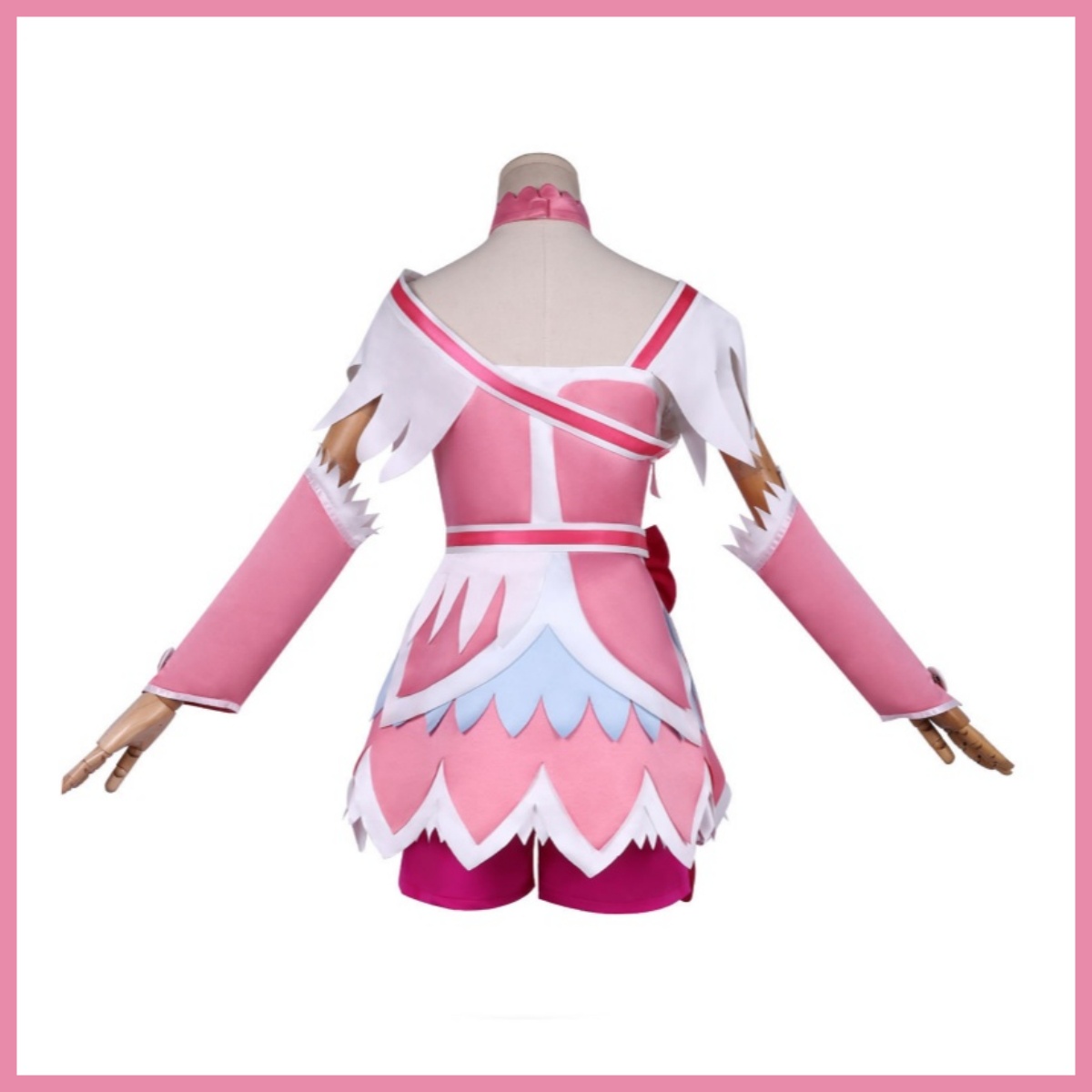 Anime Doki Doki! PreCure Cure  – Cosplay Anime Pink Hair Bewertung und Preis