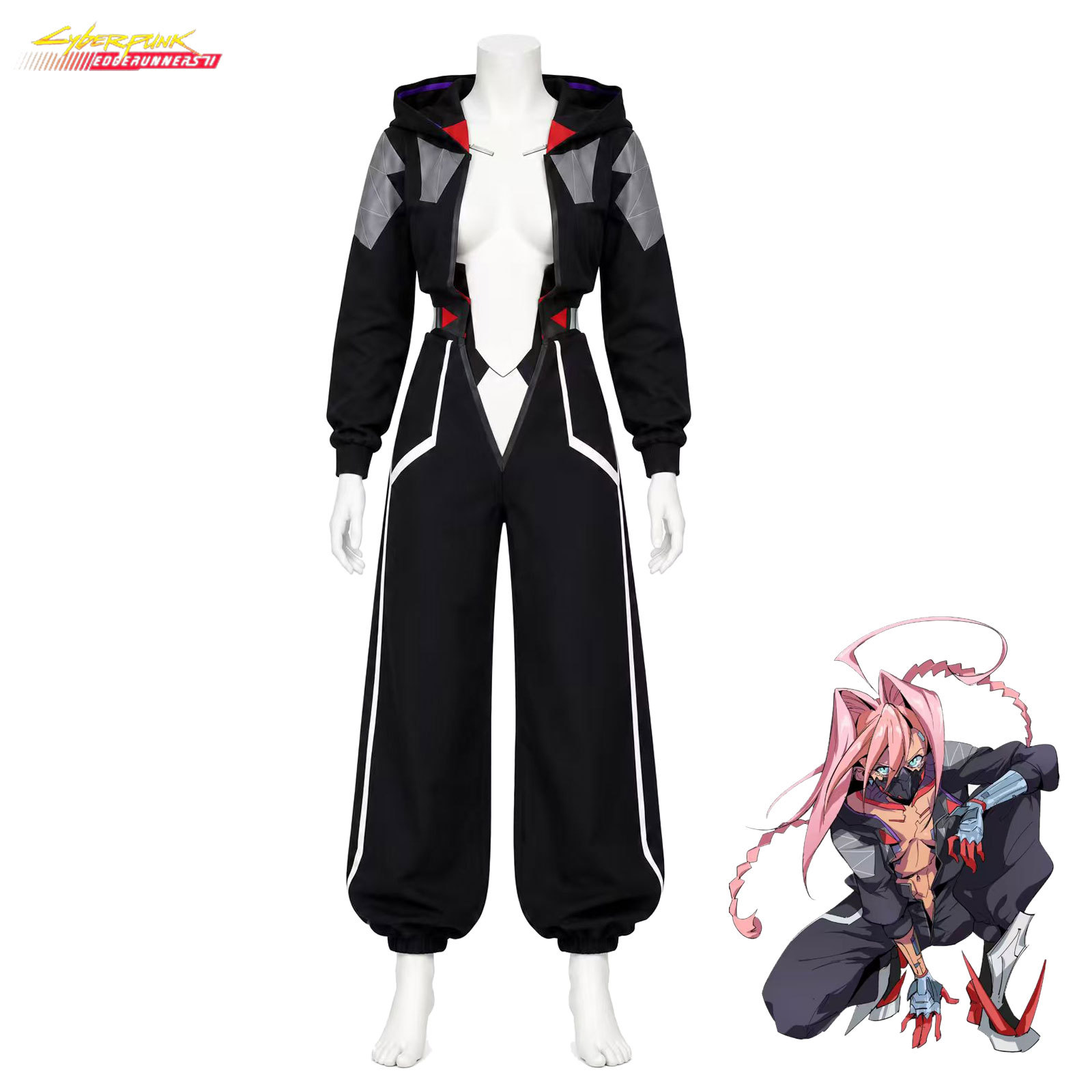 Cosplay Jumpsuit und Cargo Jac – Anime Yang Cosplay Bewertung und Preis