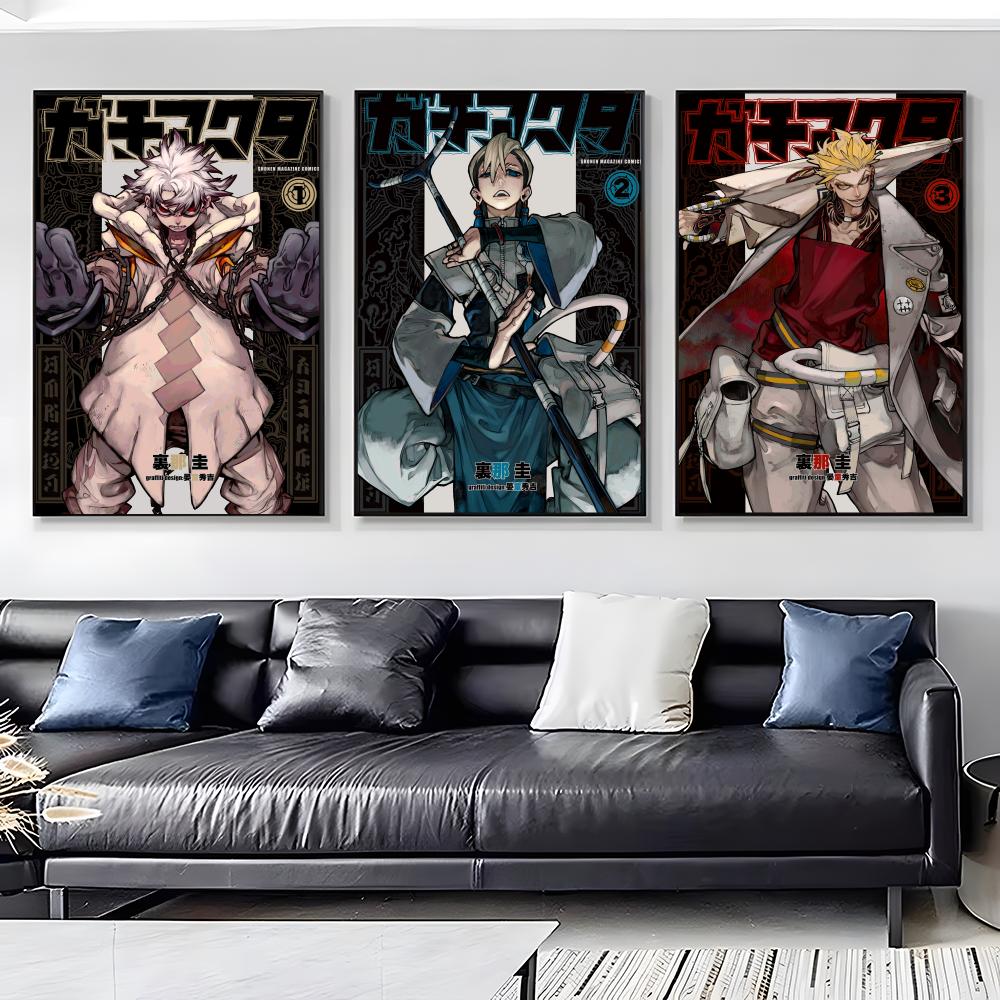 Anime G-GACHIAKUTA Poster Aufk – Anime Cosplay Wallpaper Bewertung und Preis