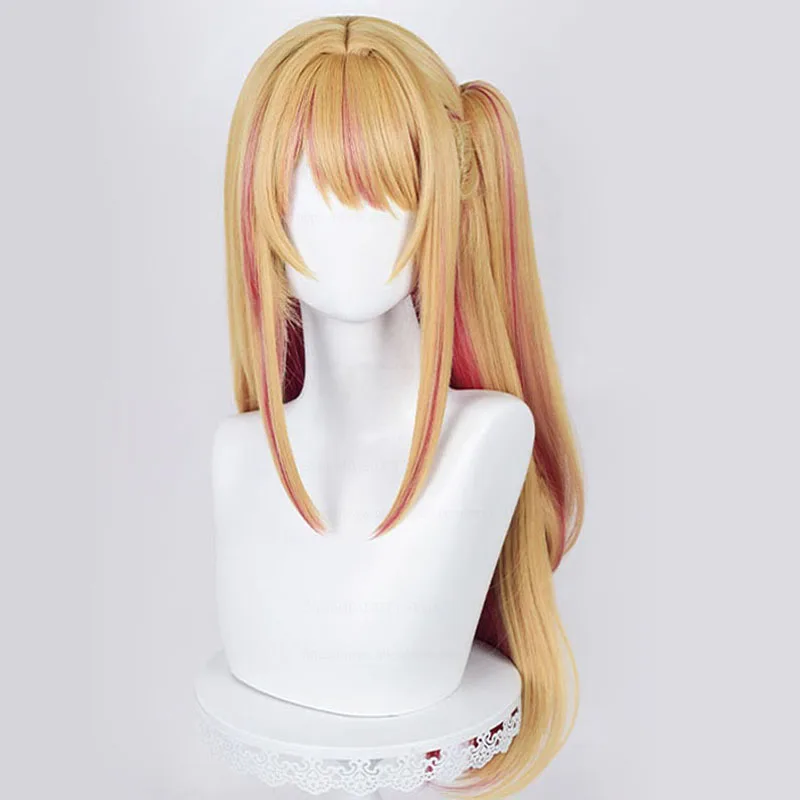 Anime oshi no ko hoshino rubin – Anime Cosplay Orange Hair Bewertung und Preis
