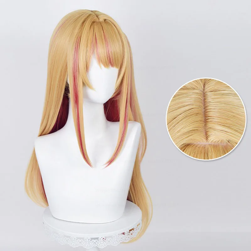 Anime oshi no ko hoshino rubin – Anime Cosplay Orange Hair Bewertung und Preis