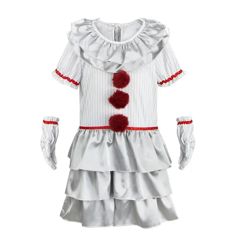 ABC123Halloween Pennywise Klei – Anime Cosplay Little Girl Bewertung und Preis
