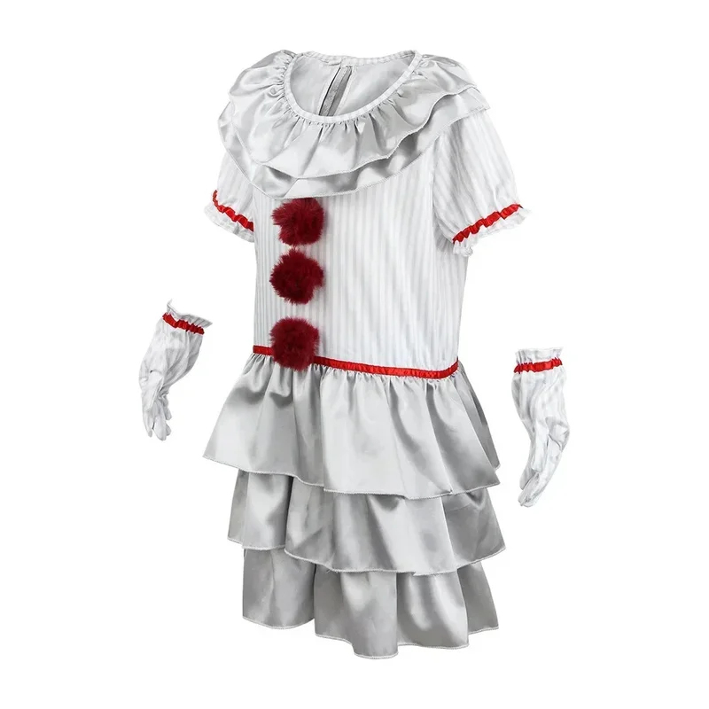 ABC123Halloween Pennywise Klei – Anime Cosplay Little Girl Bewertung und Preis