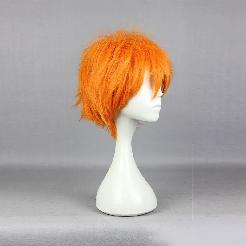Anime Haikyu!! Hinata Shoyo Co – Anime Cosplay Orange Hair Bewertung und Preis