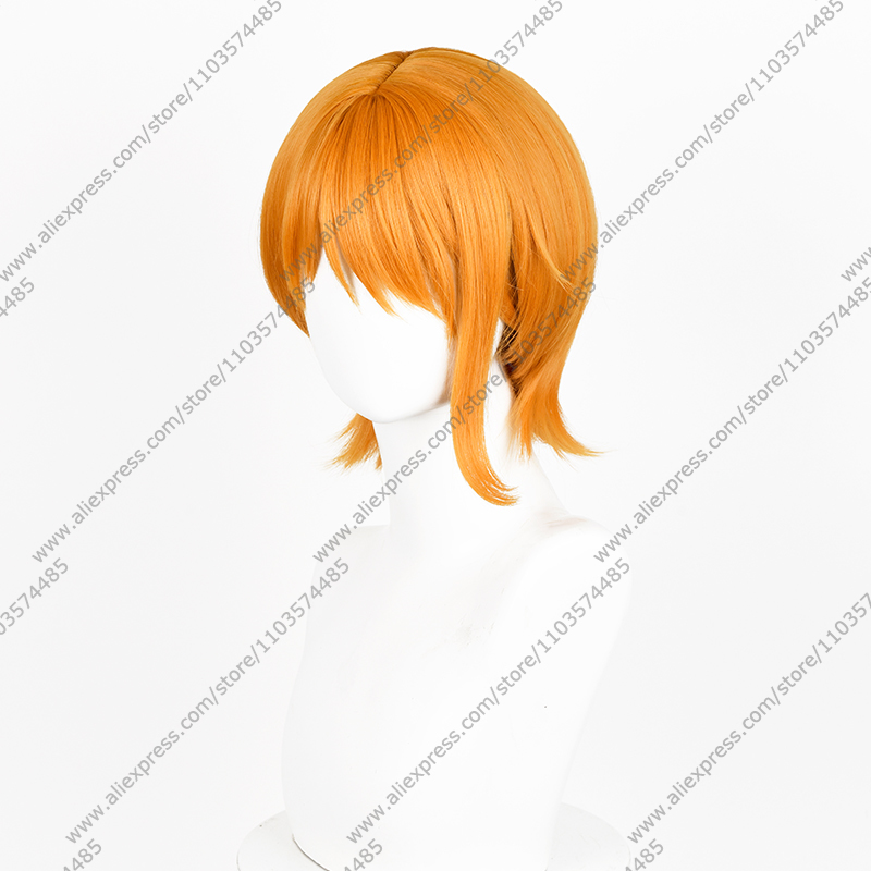Anime Nami Cosplay Perücken 30 – Anime Cosplay Orange Hair Bewertung und Preis